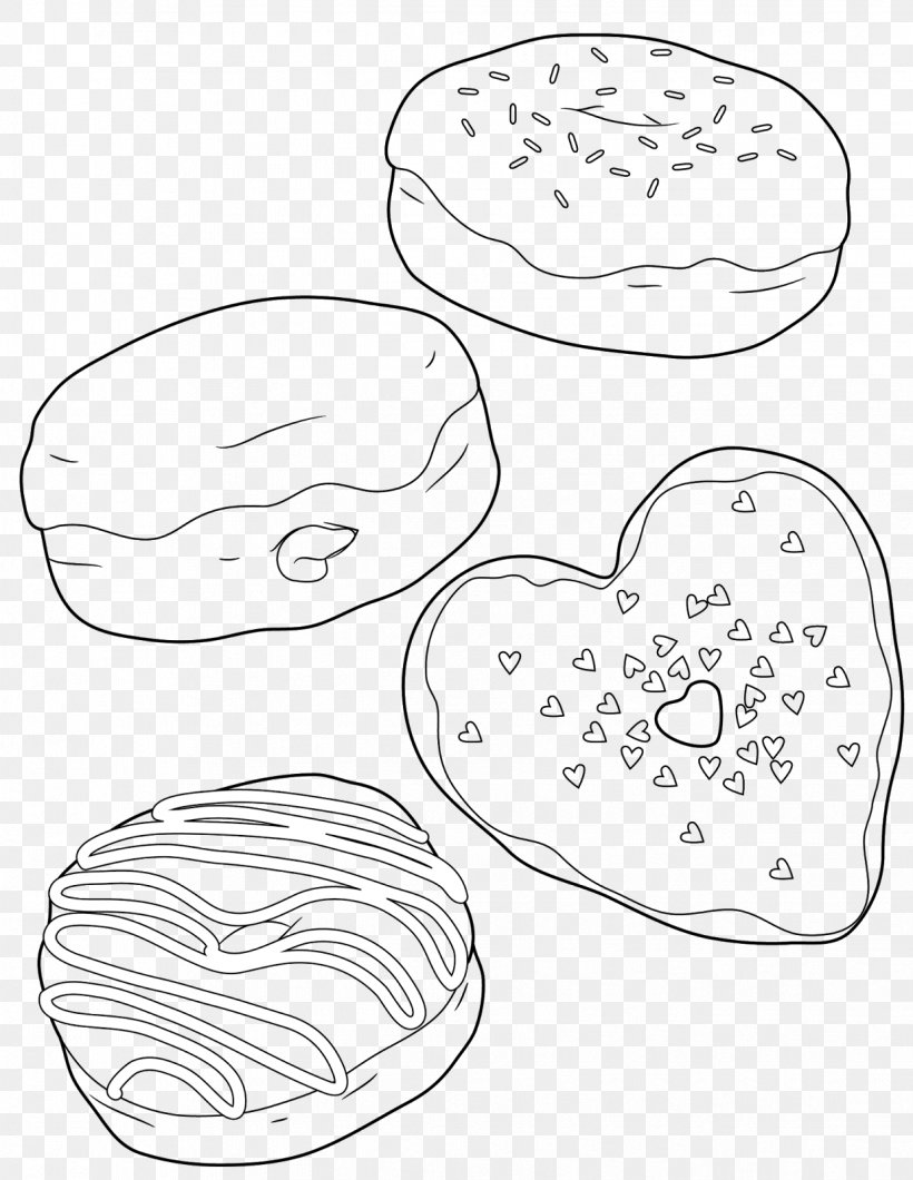 Dunkin' Donuts Coloring Book Coffee And Doughnuts Frosting & Icing, PNG, 1237x1600px, Watercolor, Cartoon, Flower, Frame, Heart Download Free