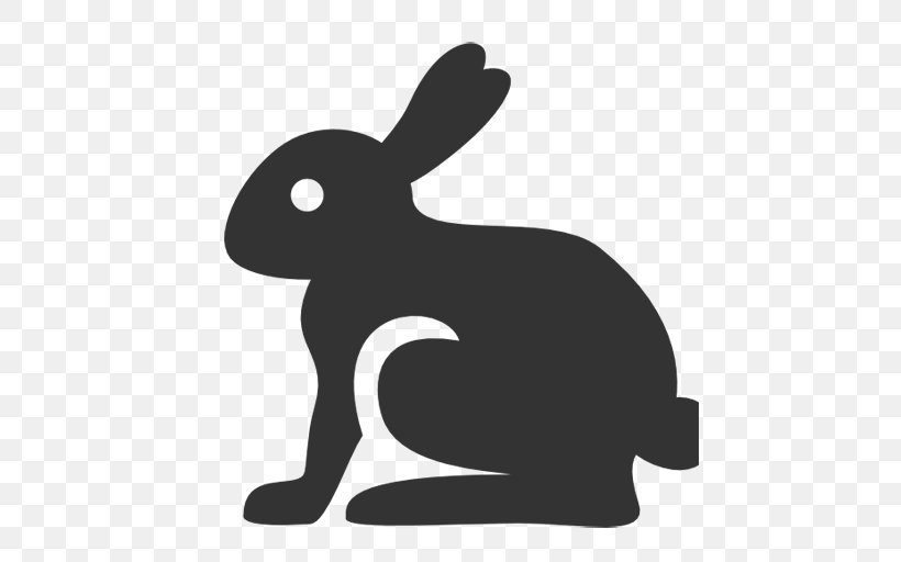 Easter Bunny Rabbit, PNG, 512x512px, Easter Bunny, Black And White, Domestic Rabbit, Easter, Easter Egg Download Free