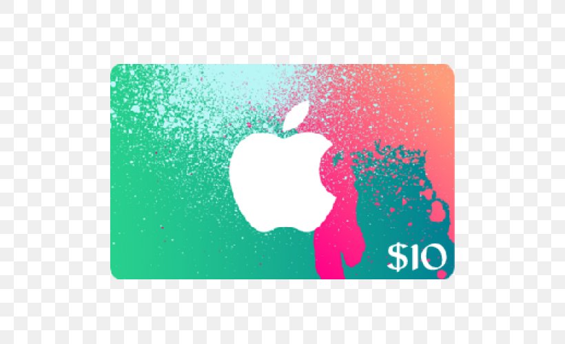 Gift Card ITunes Store Apple, PNG, 500x500px, Gift Card, App Store, Apple, Aqua, Gift Download Free