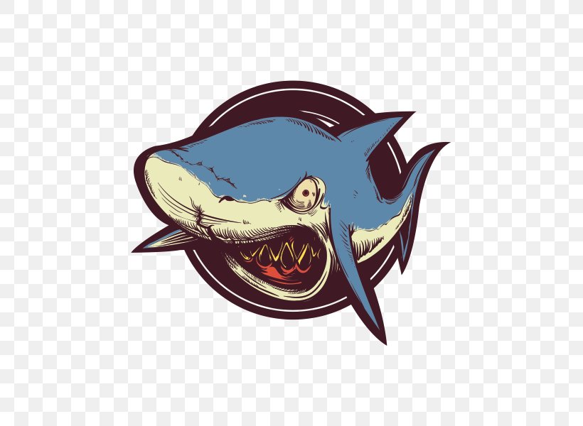 Great White Shark Sawshark Blue Shark, PNG, 600x600px, Shark, Blue Shark, Bumper Sticker, Cartilaginous Fish, Fictional Character Download Free