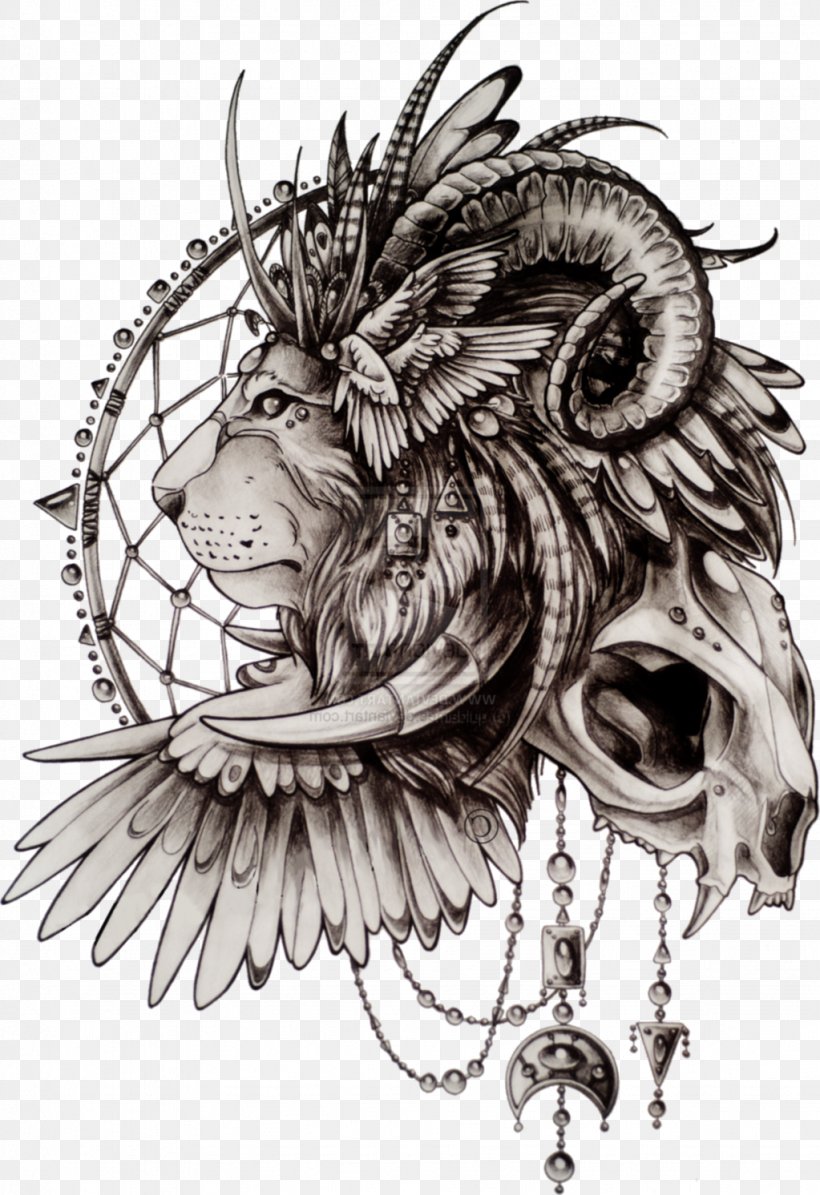 Koi Lion Fantasy Tattoo Art Sleeve Tattoo, PNG, 1023x1492px, Koi, Abziehtattoo, Art, Black And White, Blackandgray Download Free