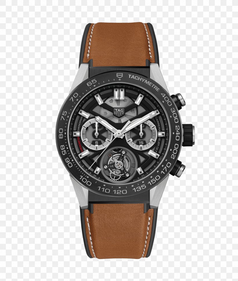 Watch TAG Heuer Chronograph Tourbillon Movement, PNG, 1920x2268px, Watch, Brand, Brown, Chronograph, Cosc Download Free