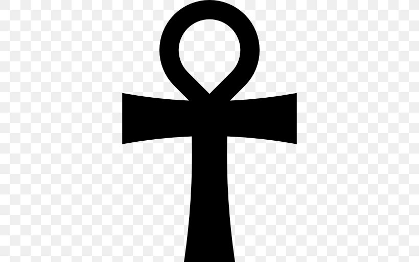 Ancient Egypt Ankh Symbol Egyptian, PNG, 512x512px, Ancient Egypt, Ancient Egyptian Religion, Ankh, Black And White, Cross Download Free