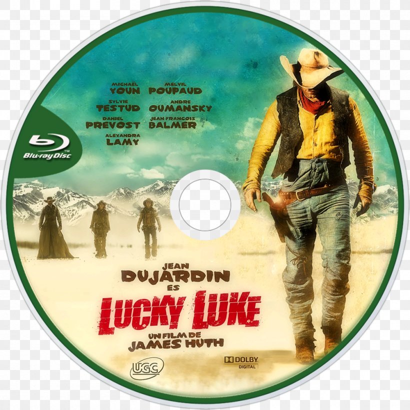 Film Blu-ray Disc Television Streaming Media Lucky Luke, PNG, 1000x1000px, Film, Adventure Film, Art, Atom Man Vs Superman, Bluray Disc Download Free