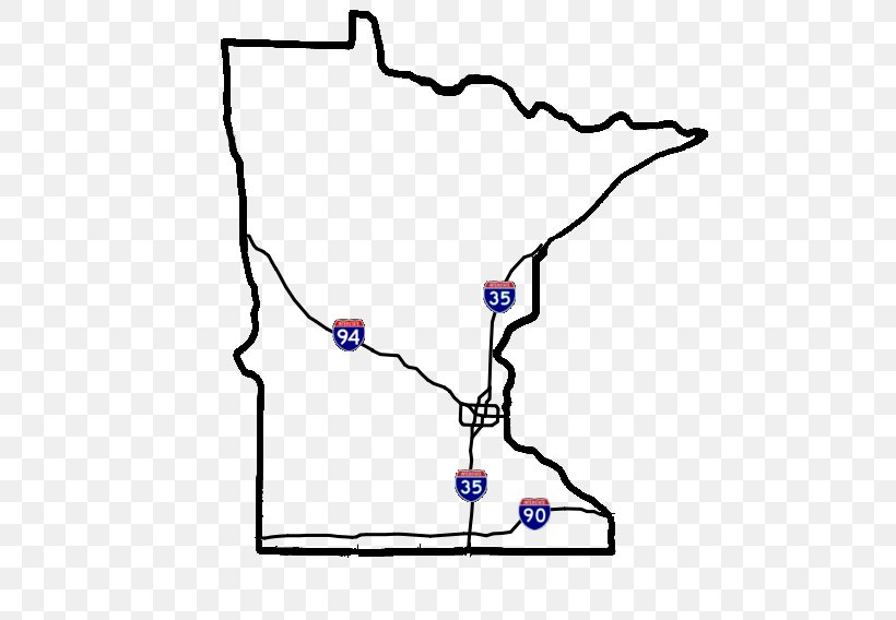 Interstate 35E Minnesota Deer Hunter's Association US Interstate Highway System Clip Art, PNG, 500x568px, Interstate 35e, Area, Auto Part, Black And White, Branch Download Free