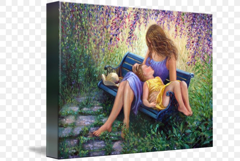 Painting Gallery Wrap Picture Frames Human Behavior Friendship, PNG, 650x551px, Painting, Art, Behavior, Canvas, Child Download Free