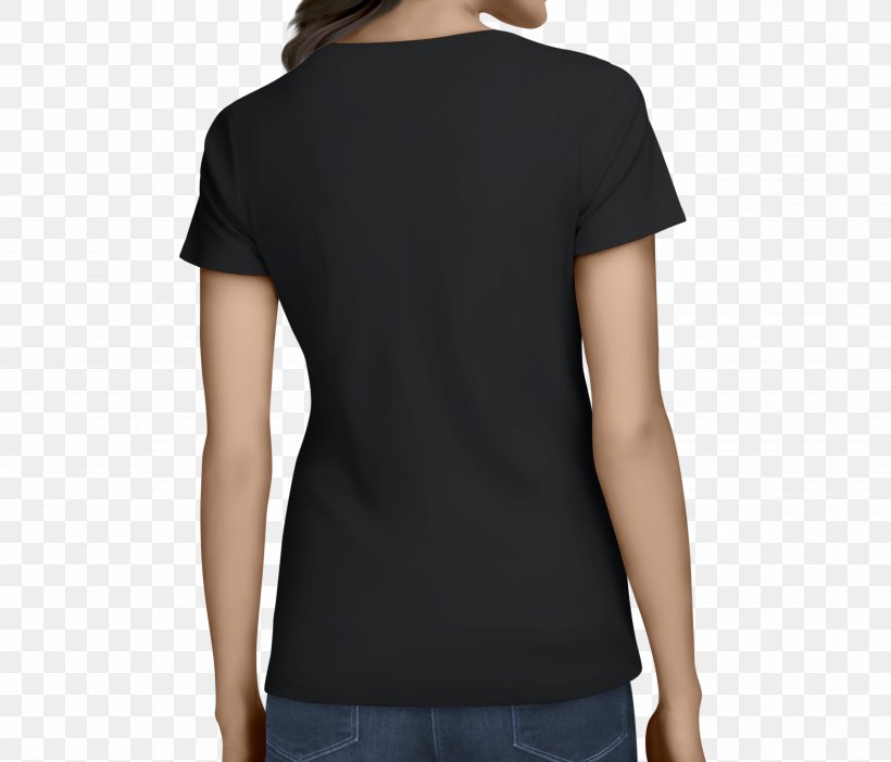 Printed T-shirt Long-sleeved T-shirt, PNG, 3500x3000px, Tshirt, Black, Clothing, Collar, Drawing Download Free