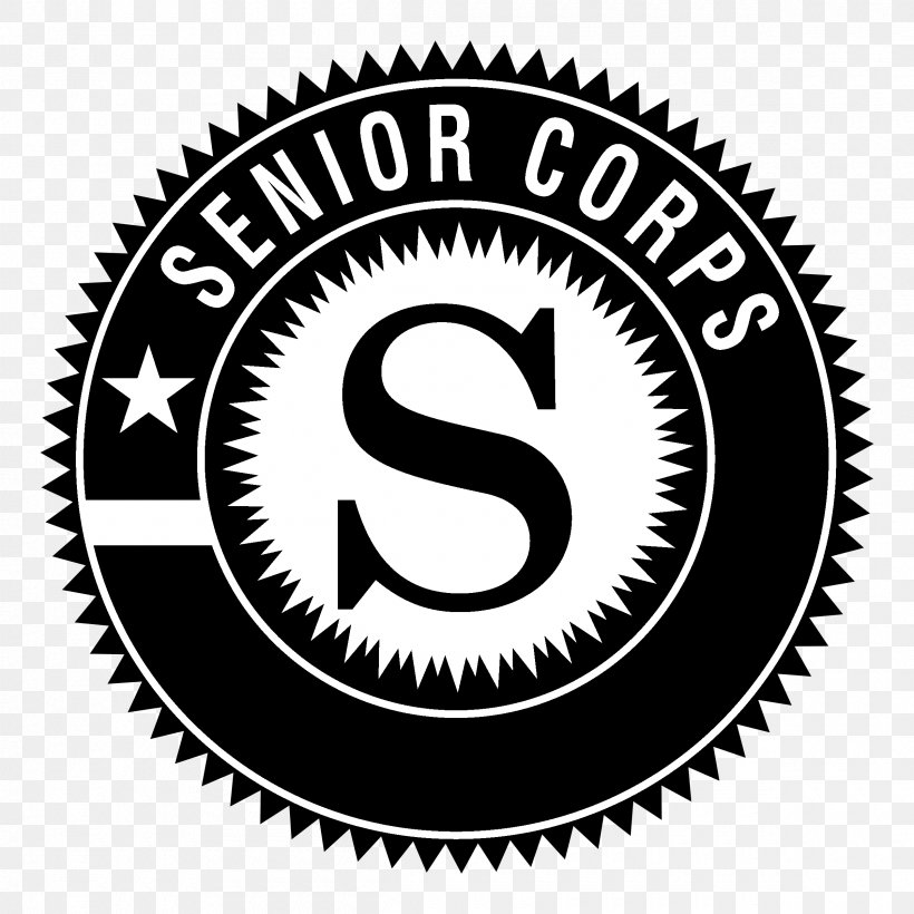 United States Of America Senior Corps Corporation For National And Community Service Volunteering, PNG, 2400x2400px, United States Of America, Americorps, Area, Black And White, Brand Download Free