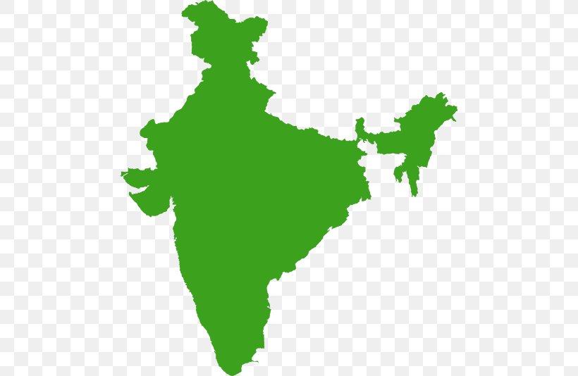 Vector Graphics India Map Illustration Royalty-free, PNG, 480x534px, India, Grass, Green, Leaf, Map Download Free