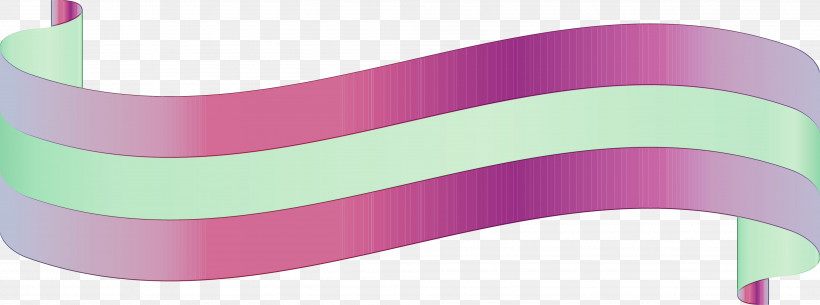 Pink Line Violet Magenta Ribbon, PNG, 4008x1493px, Ribbon, Line, Magenta, Paint, Pink Download Free