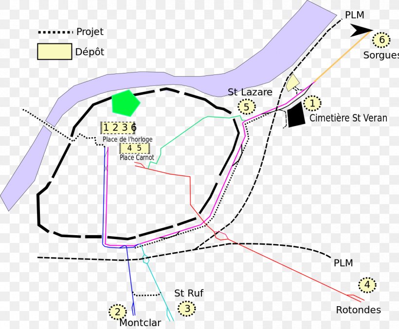 Trolley Avignon City Wall Straßenbahn Avignon Compagnie Des Tramways électriques D'Avignon Gare Du Pontet, PNG, 1239x1024px, Trolley, Area, Avignon, Diagram, Map Download Free