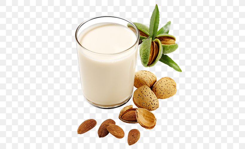 Almond Milk Plant Milk Milk Substitute Cream, PNG, 500x500px, Almond Milk, Almond, Cream, Dairy Product, Dairy Products Download Free
