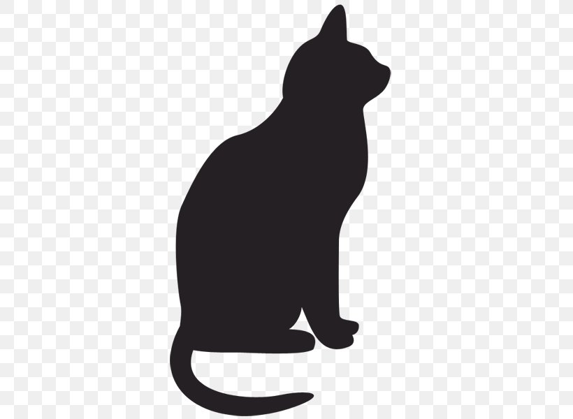 Black Cat Kitten Clip Art, PNG, 600x600px, Cat, Black, Black And White, Black Cat, Carnivoran Download Free