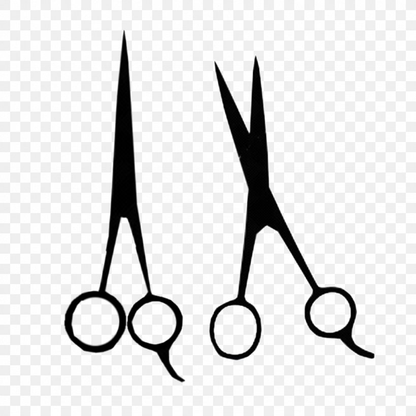 Comb Hair-cutting Shears Hairdresser Scissors Hairstyle, PNG, 1024x1024px, Comb, Barber, Barbershop, Beauty Parlour, Black And White Download Free