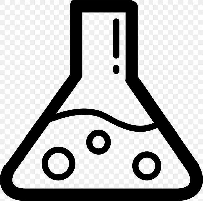Vector Graphics Laboratory Flasks Experiment Science Chemistry, PNG, 981x968px, Laboratory Flasks, Black And White, Bottle, Chemistry, Drink Download Free
