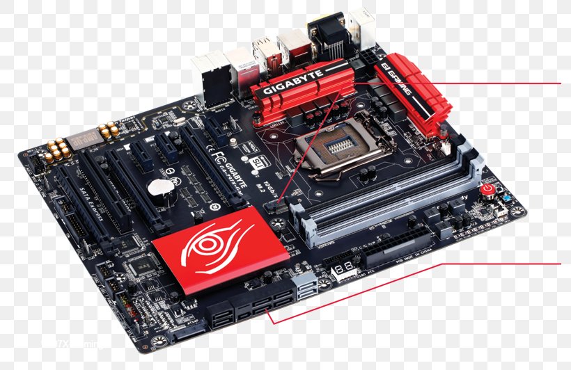 Intel LGA 1150 Motherboard Gigabyte Technology ATX, PNG, 792x532px, Intel, Atx, Computer Component, Computer Cooling, Computer Hardware Download Free