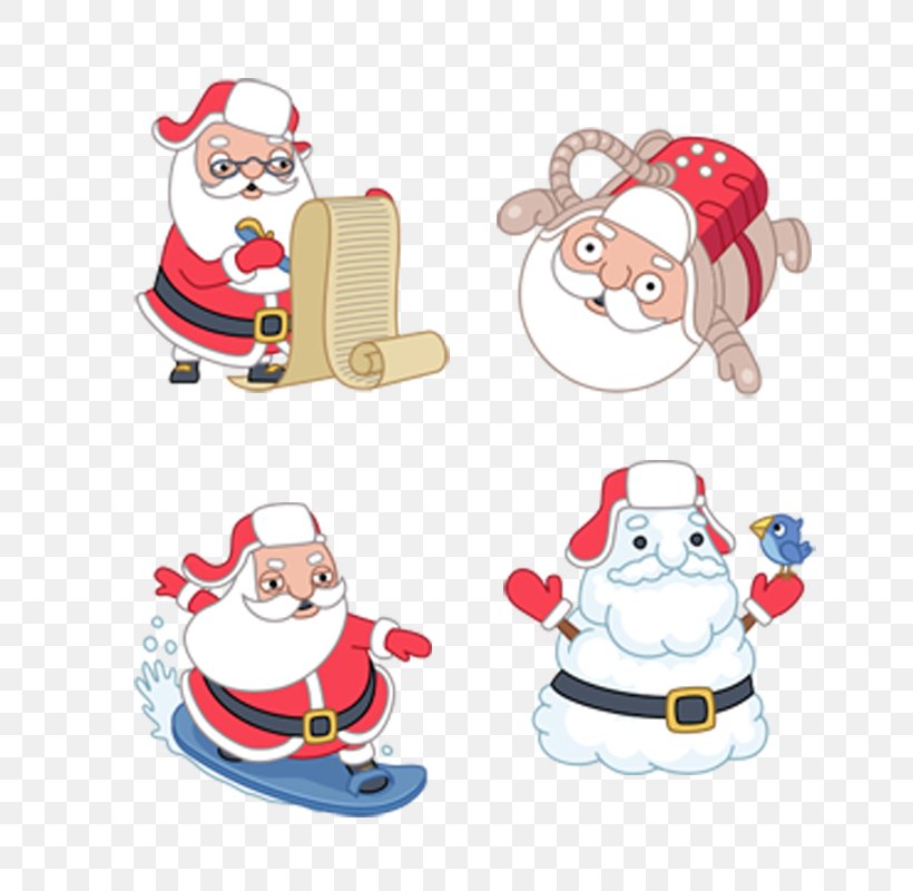 Santa Claus Sticker Emoticon Christmas Icon, PNG, 800x800px, Santa Claus, Christmas, Christmas Decoration, Christmas Ornament, Emoji Download Free