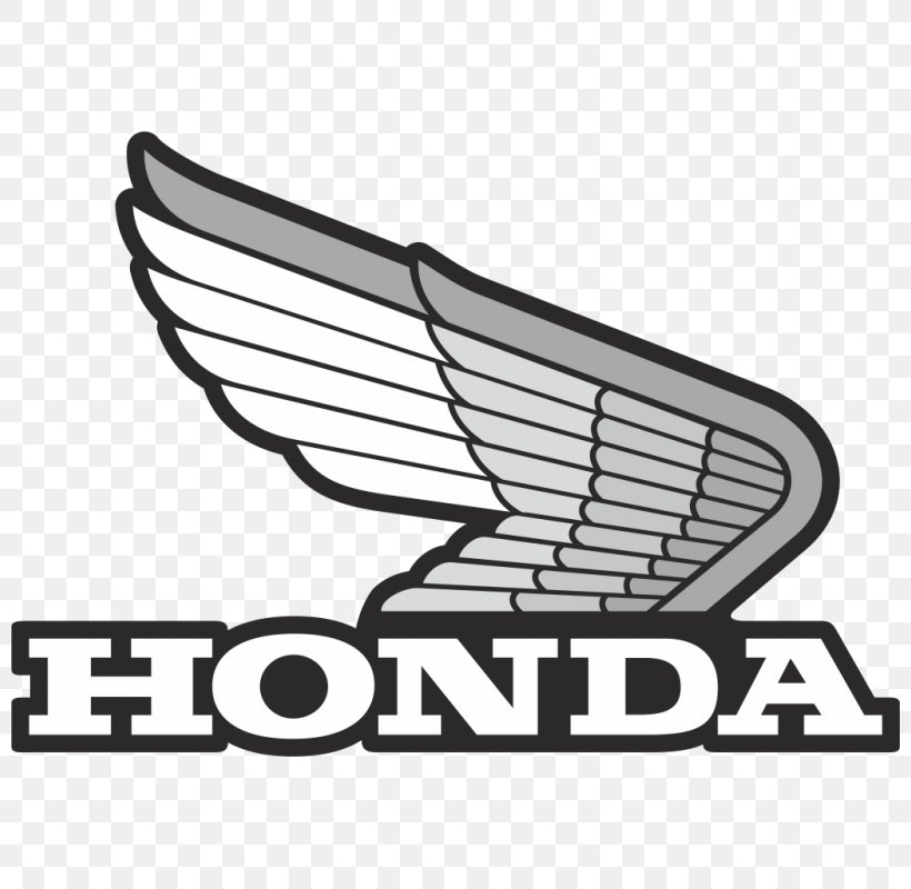 Honda Logo Car Motorcycle Exhaust System, PNG, 800x800px, Honda Logo, Allterrain Vehicle, Area, Black And White, Brand Download Free