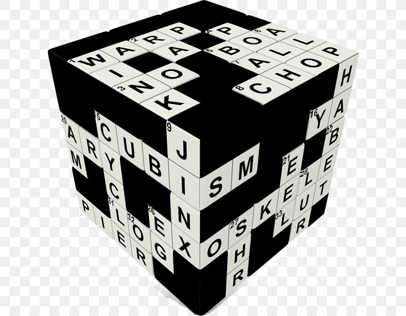 Jigsaw Puzzles V-Cube 7 Rubik's Cube Crossword, PNG, 640x640px, Jigsaw Puzzles, Black And White, Combination Puzzle, Crossword, Cube Download Free