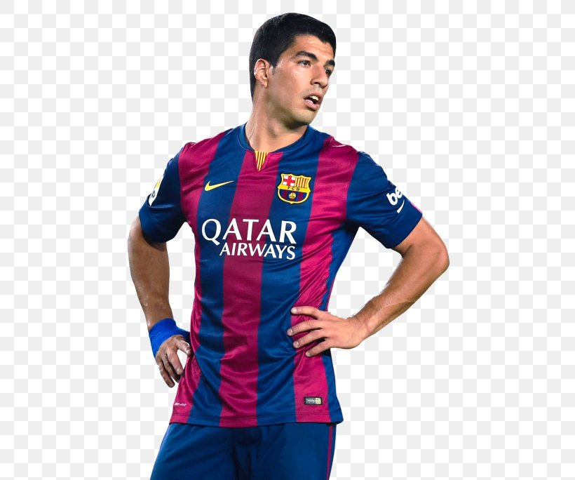 Luis Suárez Jersey FC Barcelona Football Player, PNG, 500x684px, Jersey, Andres Iniesta, Blue, Clothing, Cristiano Ronaldo Download Free