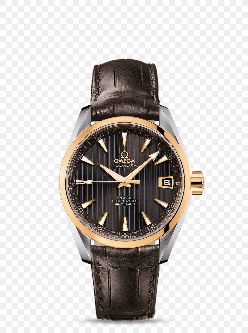 Omega Speedmaster OMEGA Seamaster Aqua Terra Omega SA Watch, PNG, 800x1100px, Omega Speedmaster, Brand, Brown, Chronograph, Chronometer Watch Download Free