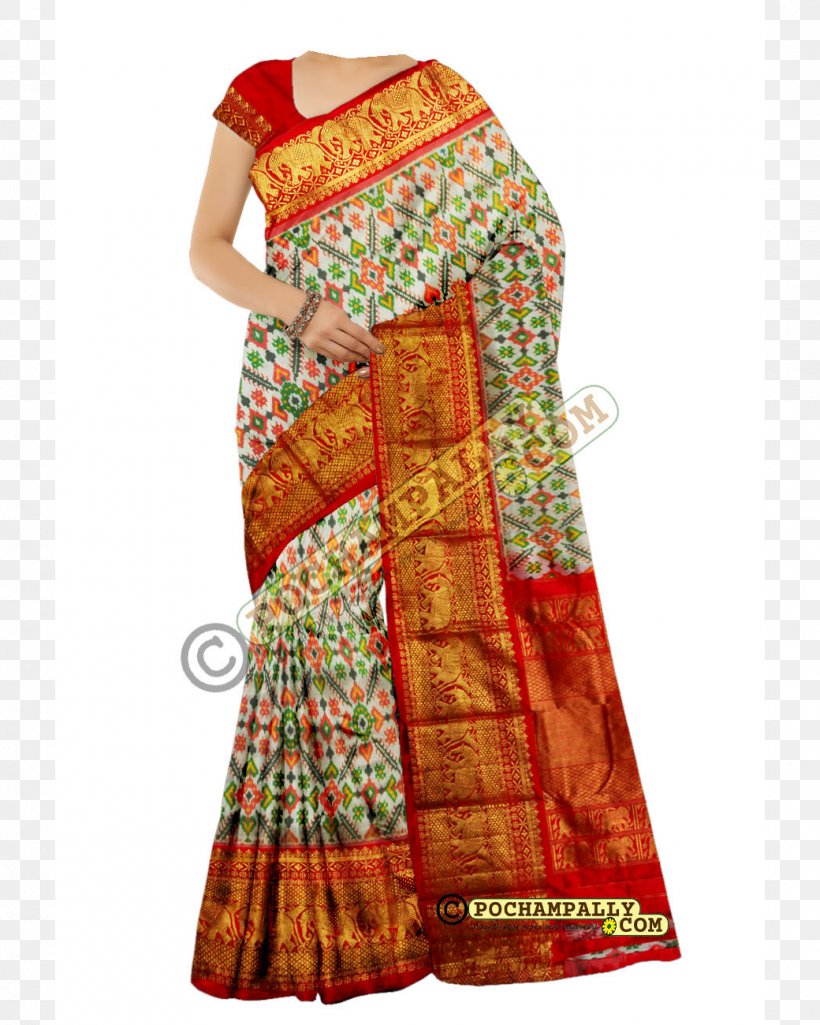 Pochampally Saree Silk Ikat Kanchipuram Sari, PNG, 1040x1300px, Pochampally Saree, Bhoodan Pochampally, Day Dress, Dress, Email Download Free