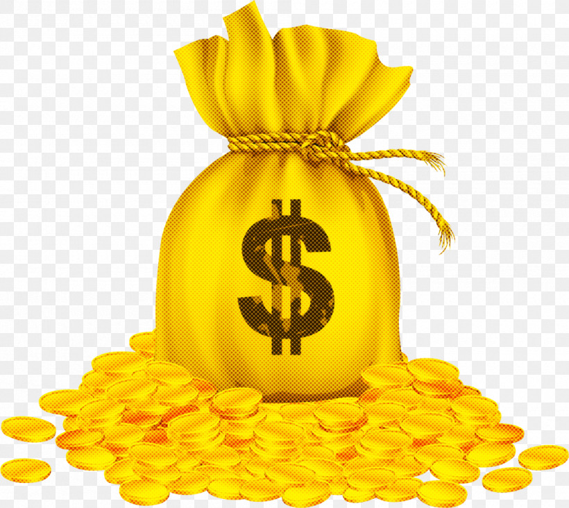 Money Bag, PNG, 1000x893px, Yellow, Currency, Dollar, Money, Money Bag Download Free