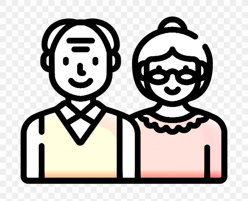 Family Life Icon Grandparents Icon, PNG, 1228x1000px, Family Life Icon, Airliner, Airplane, Ancestor, Black And White M Download Free