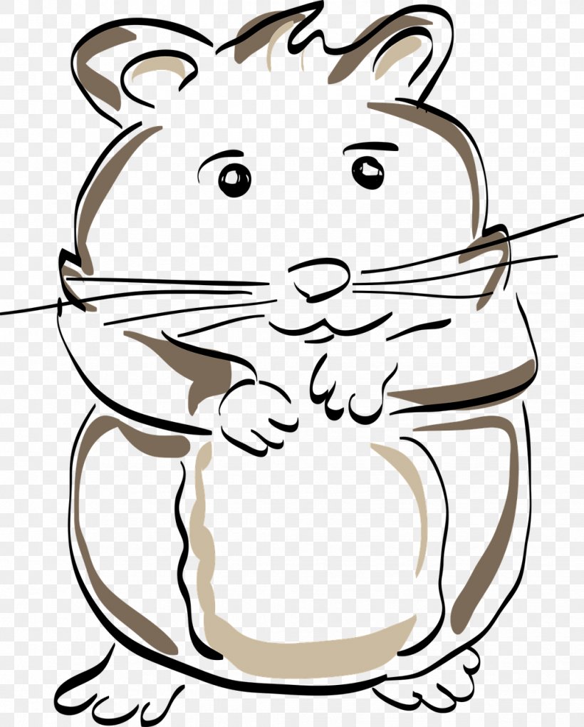 Hamster Rodent Mouse Drawing Cat, PNG, 1029x1280px, Hamster, Artwork, Big Cats, Black And White, Carnivoran Download Free