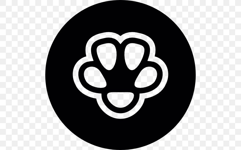 Logo Cat, PNG, 512x512px, Logo, Black, Black And White, Cat, Footprint Download Free