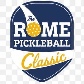 Rome Pickleball Classic Comedian Logo Brand PNG