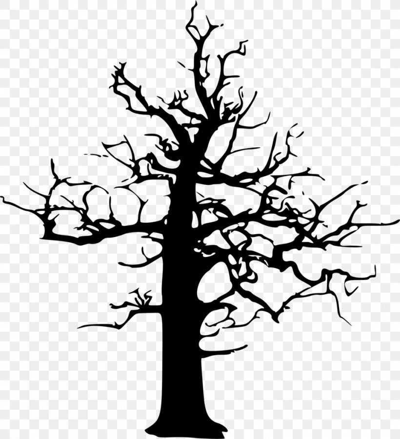 Tree Snag Forest Dieback Clip Art, PNG, 958x1052px, Tree, Black And White, Branch, Cdr, Drawing Download Free