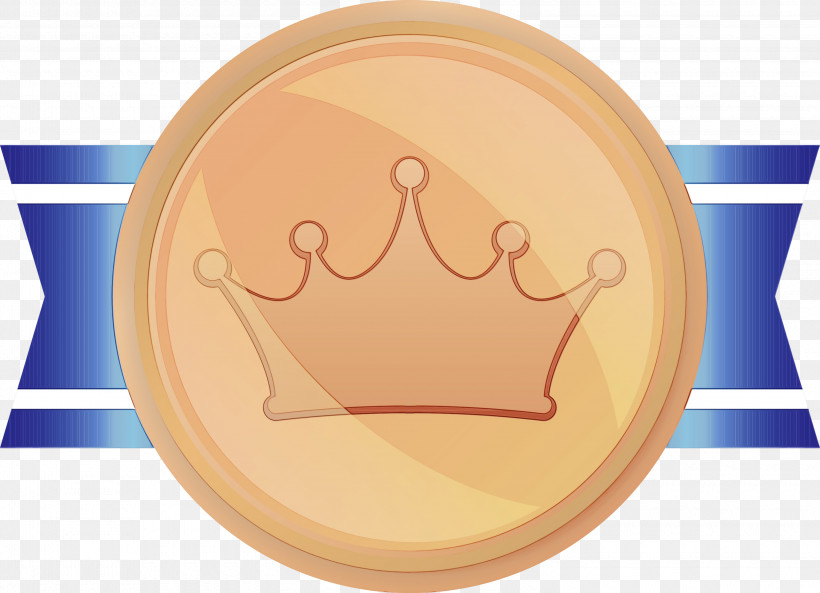 Crown, PNG, 3000x2173px, Brozen Badge, Award Badge, Blank Brozen Badge, Cartoon, Crown Download Free