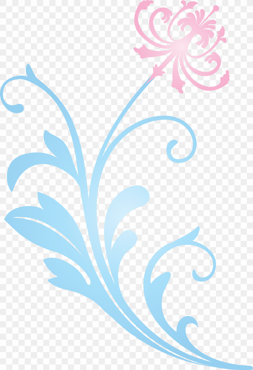 Flower Frame Decoration Frame, PNG, 2052x3000px, Flower Frame, Aqua ...