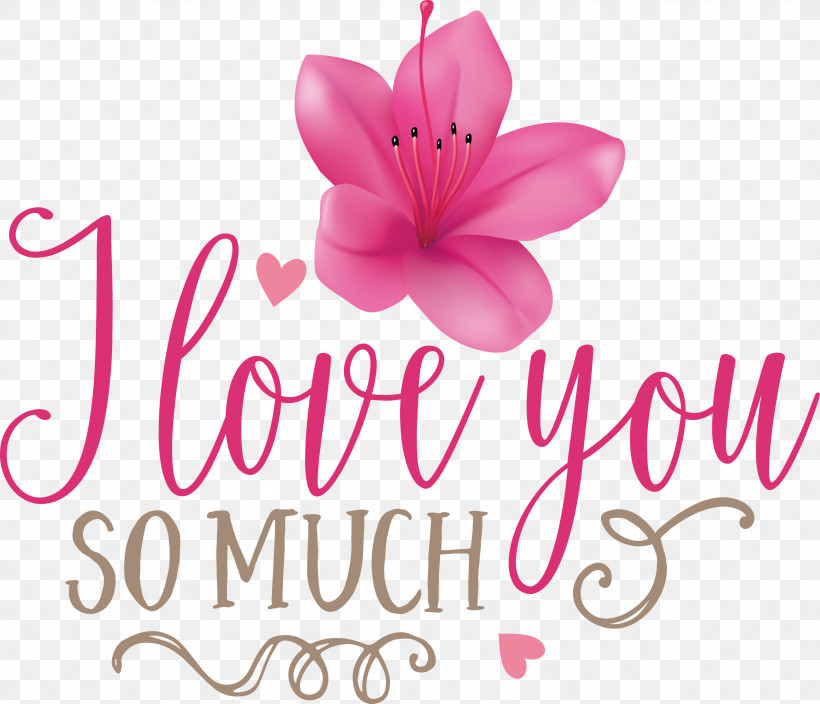 I Love You So Much Valentines Day Valentine, PNG, 2999x2578px, I Love You So Much, Biology, Cut Flowers, Floral Design, Flower Download Free