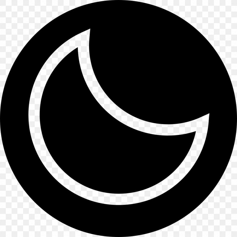 Lunar Phase Crescent Moon Symbol, PNG, 980x980px, Lunar Phase, Black And White, Brand, Cloud, Crescent Download Free