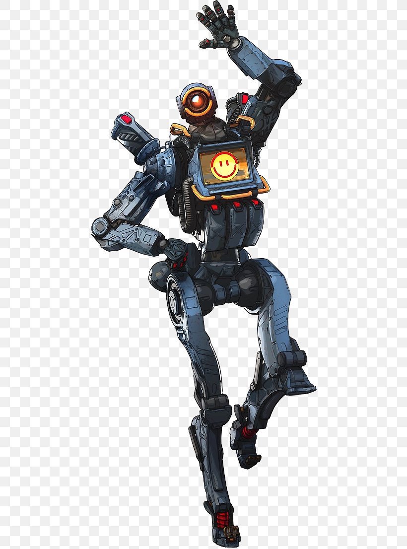 Robot Cartoon, PNG, 456x1106px, Apex Legends, Action Figure, Character, Electronic Arts, Fan Art Download Free