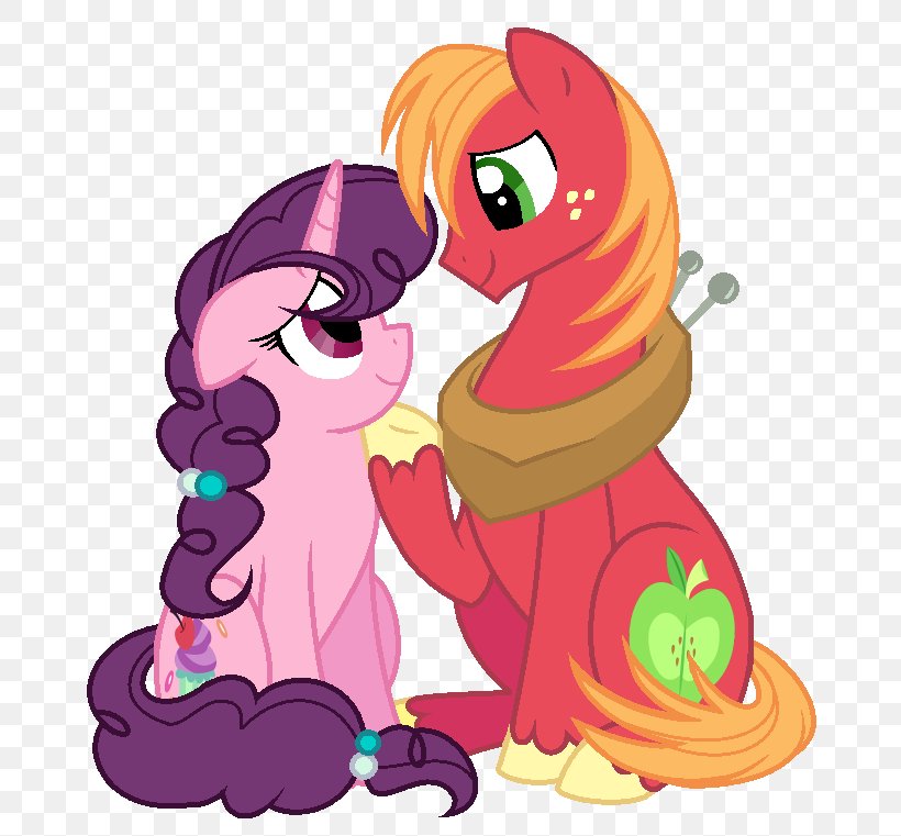 Big McIntosh Apple Bloom Twilight Sparkle Applejack Clip Art, PNG, 705x761px, Watercolor, Cartoon, Flower, Frame, Heart Download Free