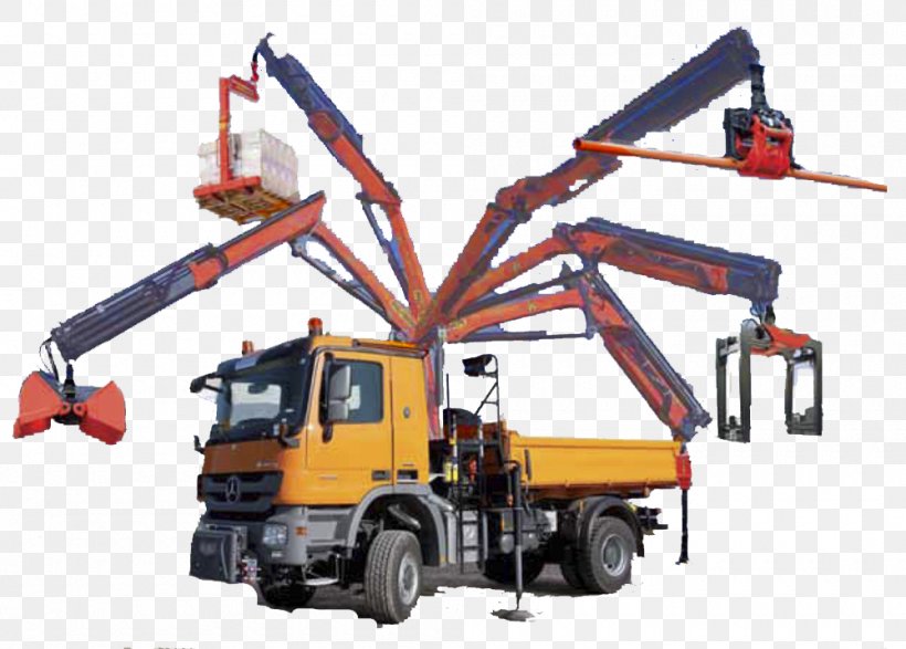 Mobile Crane Palfinger Manipulator Truck, PNG, 1000x717px, Crane, Construction Equipment, Hydraulics, Lifting Equipment, Machine Download Free