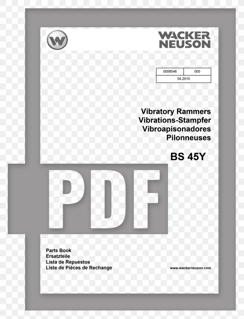 Wacker Neuson Document Spare Part Compactor Heavy Machinery, PNG, 980x1280px, Wacker Neuson, Architectural Engineering, Area, Brand, Compactor Download Free