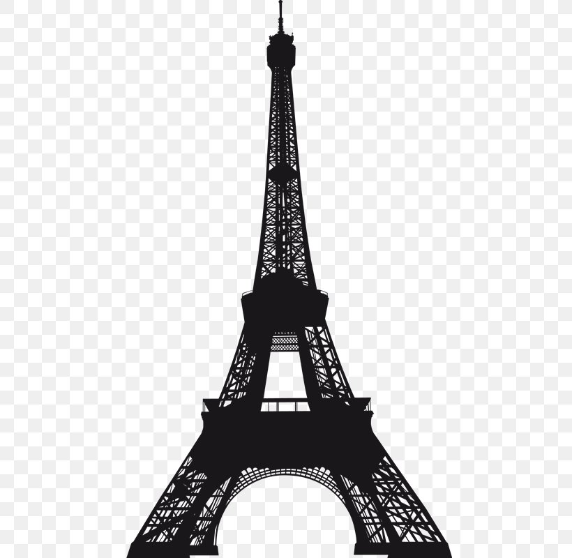 Eiffel Tower Champ De Mars Leaning Tower Of Pisa, PNG, 477x800px, Eiffel Tower, Black And White, Champ De Mars, Drawing, France Download Free