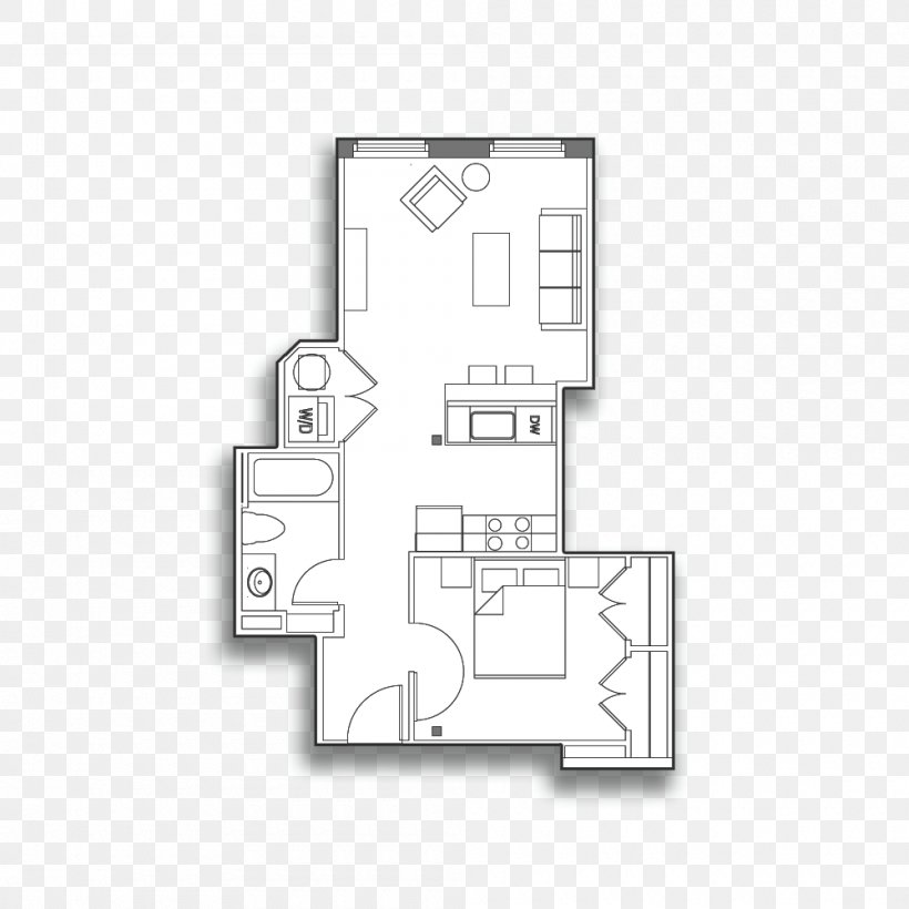 Floor Plan House Square, PNG, 1000x1000px, Floor Plan, Area, Diagram, Drawing, Floor Download Free