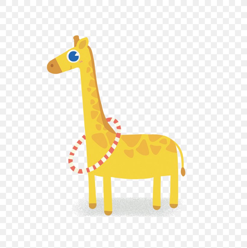 Northern Giraffe Drawing Yellow Illustration, PNG, 658x823px, Northern Giraffe, Animal, Animation, Awn, Cartoon Download Free