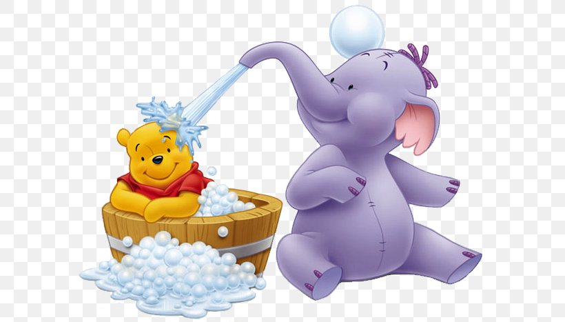 Winnie-the-Pooh Piglet Tigger Eeyore Roo, PNG, 600x467px, Winniethepooh, Bathing, Drawing, Eeyore, Figurine Download Free