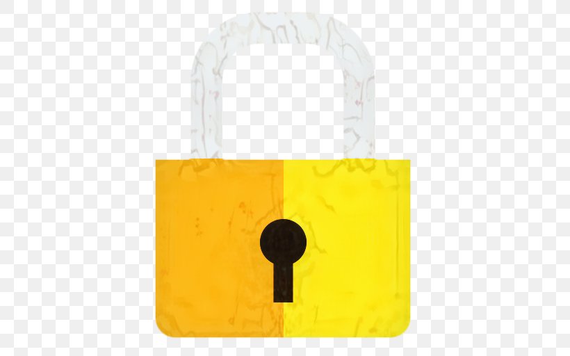 Yellow Background, PNG, 512x512px, Padlock, Handbag, Lock, Yellow Download Free