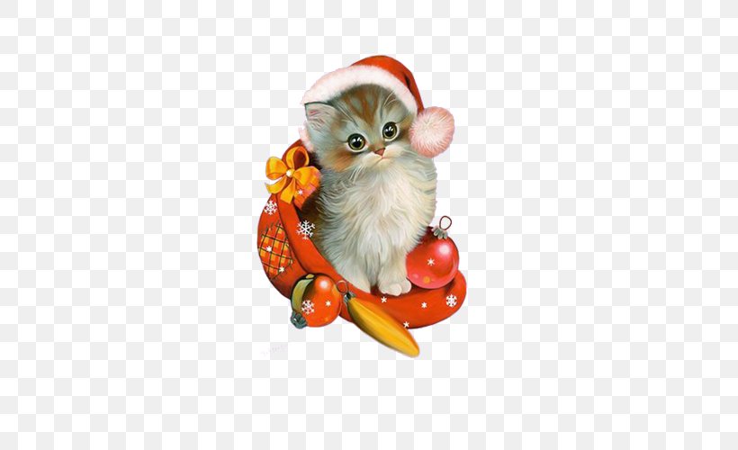Christmas Animation Giphy Clip Art, PNG, 500x500px, Christmas, Animation, Carnivoran, Cat, Cat Like Mammal Download Free
