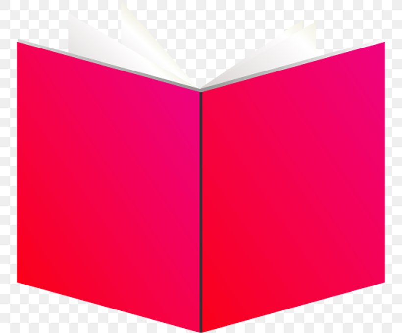 Open Book, Cartoon Book., PNG, 752x680px, Brand, Magenta, Pink, Rectangle,  Red Download Free