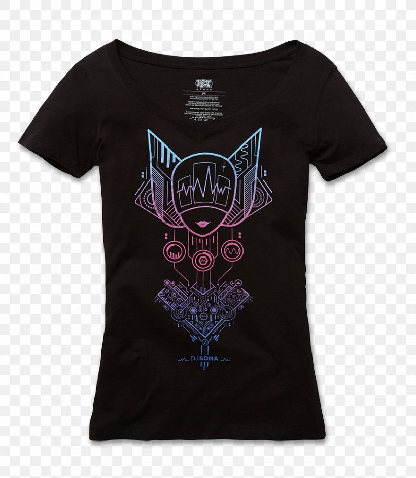 T-shirt DJ Sona Clothing League Of Legends, PNG, 869x1000px, Tshirt, Brand, Casual, Clothing, Clothing Accessories Download Free