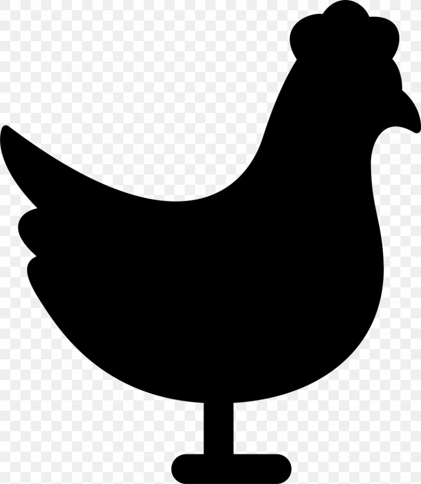 Chicken Silhouette Clip Art, PNG, 852x980px, Chicken, Art, Beak, Bird, Black And White Download Free