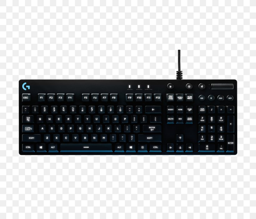 Computer Keyboard Computer Mouse Logitech G810 Orion Spectrum Gaming Keypad USB, PNG, 700x700px, Computer Keyboard, Computer Component, Computer Mouse, Display Device, Electronic Component Download Free